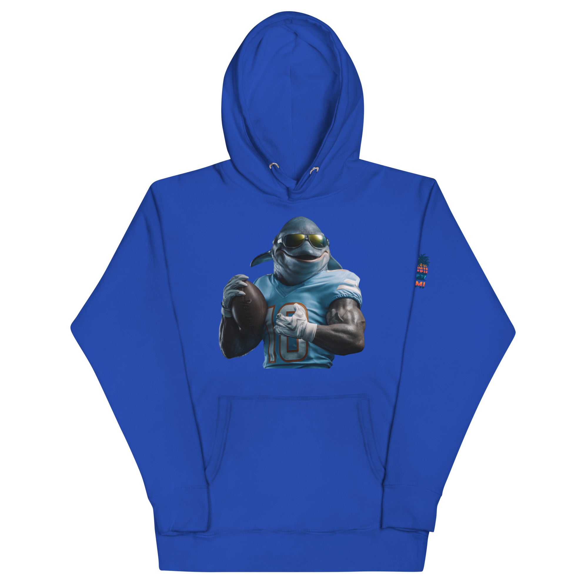 Dolphin 10 M Unisex Hoodie Team Royal