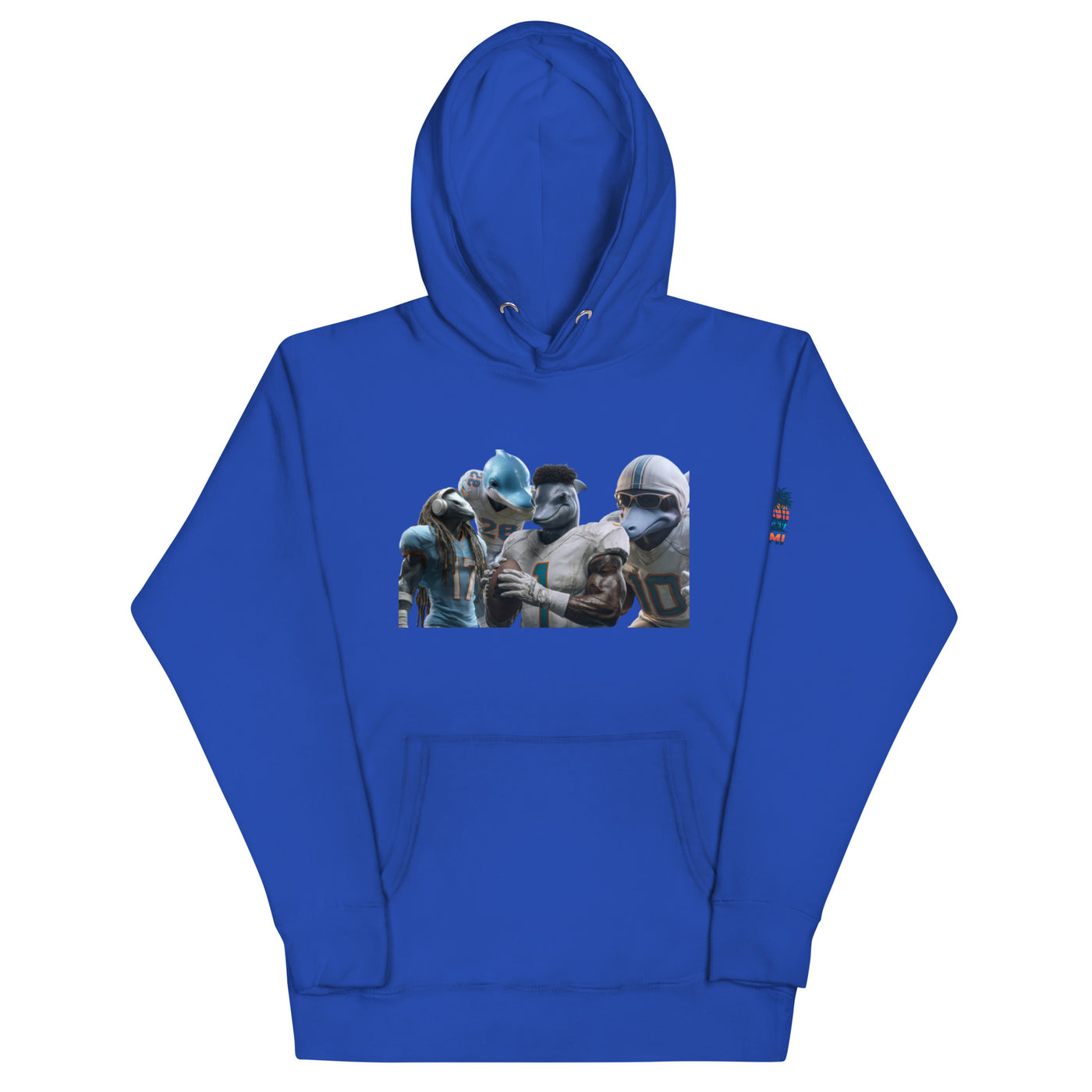 Dolphin 12 M Unisex Hoodie Team Royal