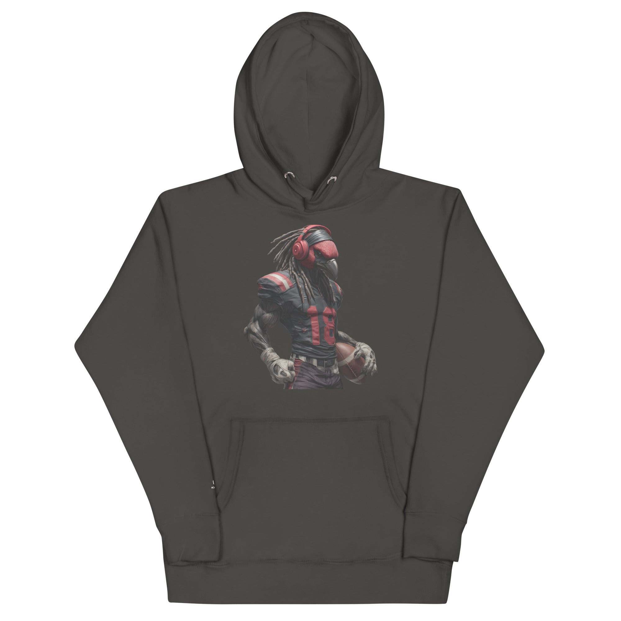 Cardinal 3 Men Unisex Hoodie Vintage Black