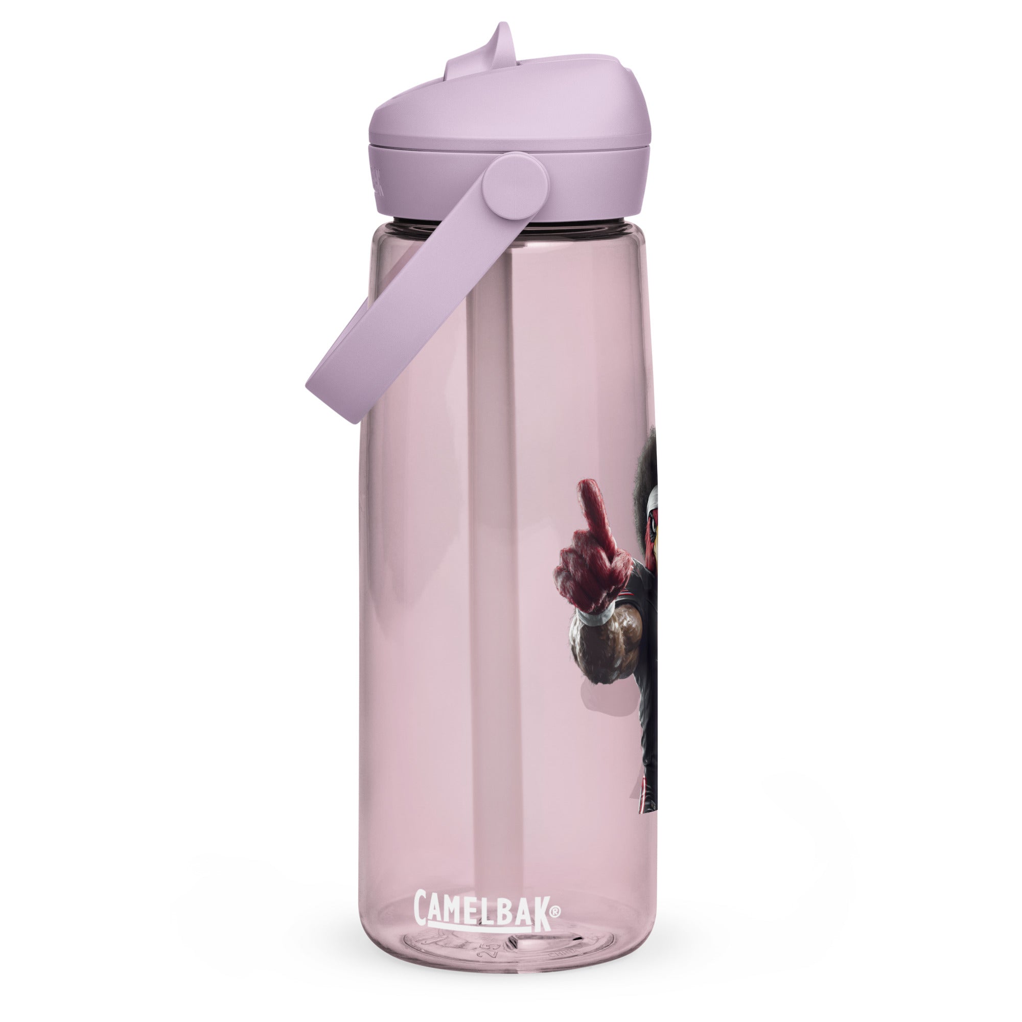 Cardunal 6 Flip straw water bottle Purple Sky