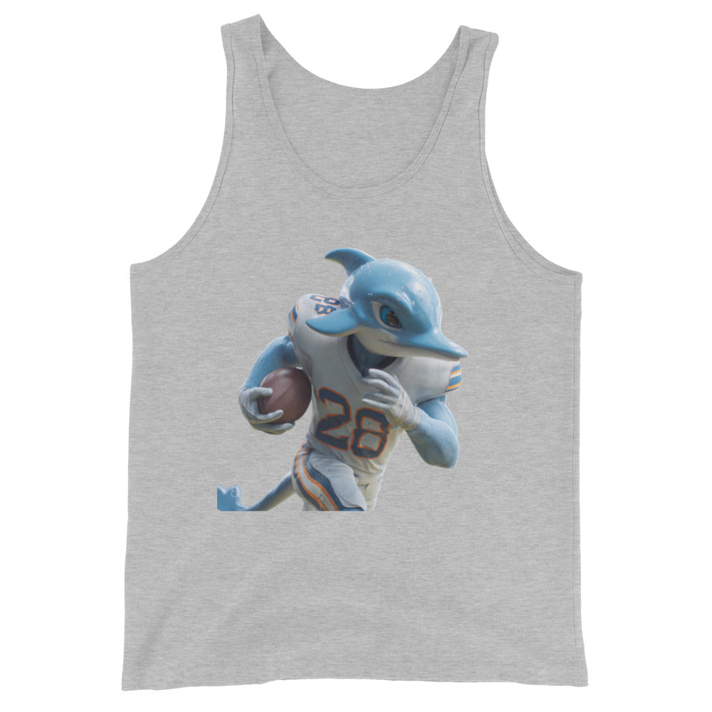 Dolphin 1 M Men's Tank Top Athletic Heather