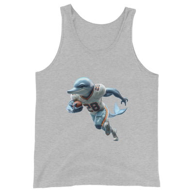 Dolphin 2 M Men's Tank Top Athletic Heather