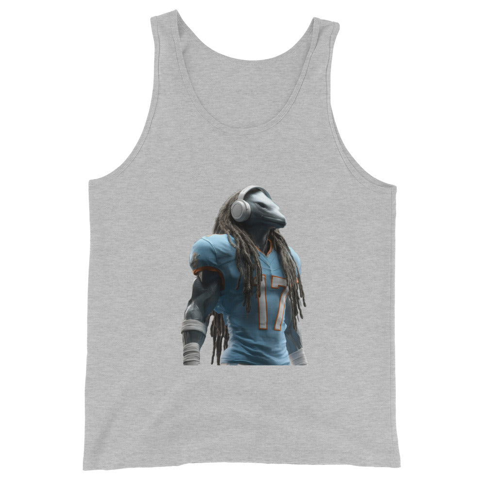 Dolphin 6 M Men's Tank Top Athletic Heather