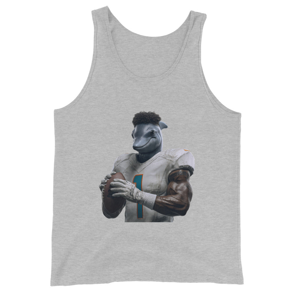 Dolphin 7 M Men's Tank Top Athletic Heather