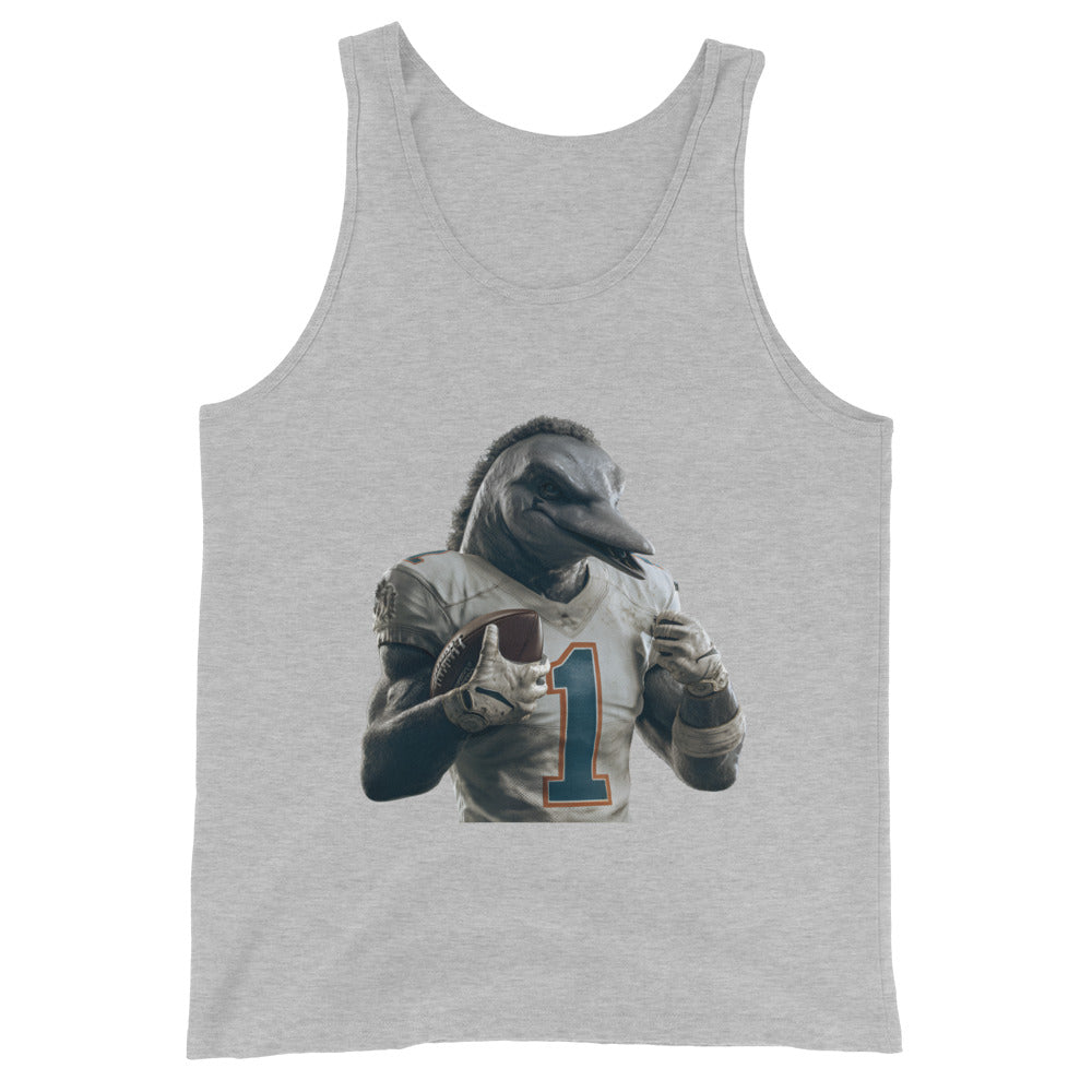 Dolphin 8 M Men's Tank Top Athletic Heather