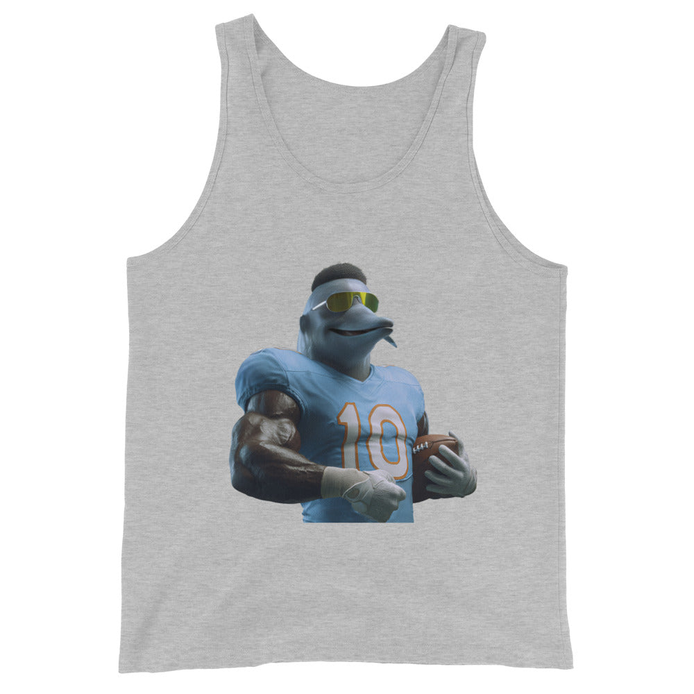 Dolphin 9 M Men's Tank Top Athletic Heather