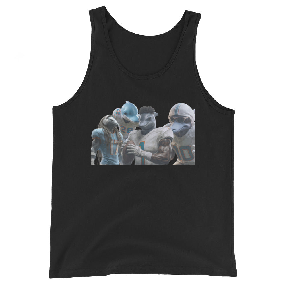 Dolphin 12 M Men's Tank Top Black