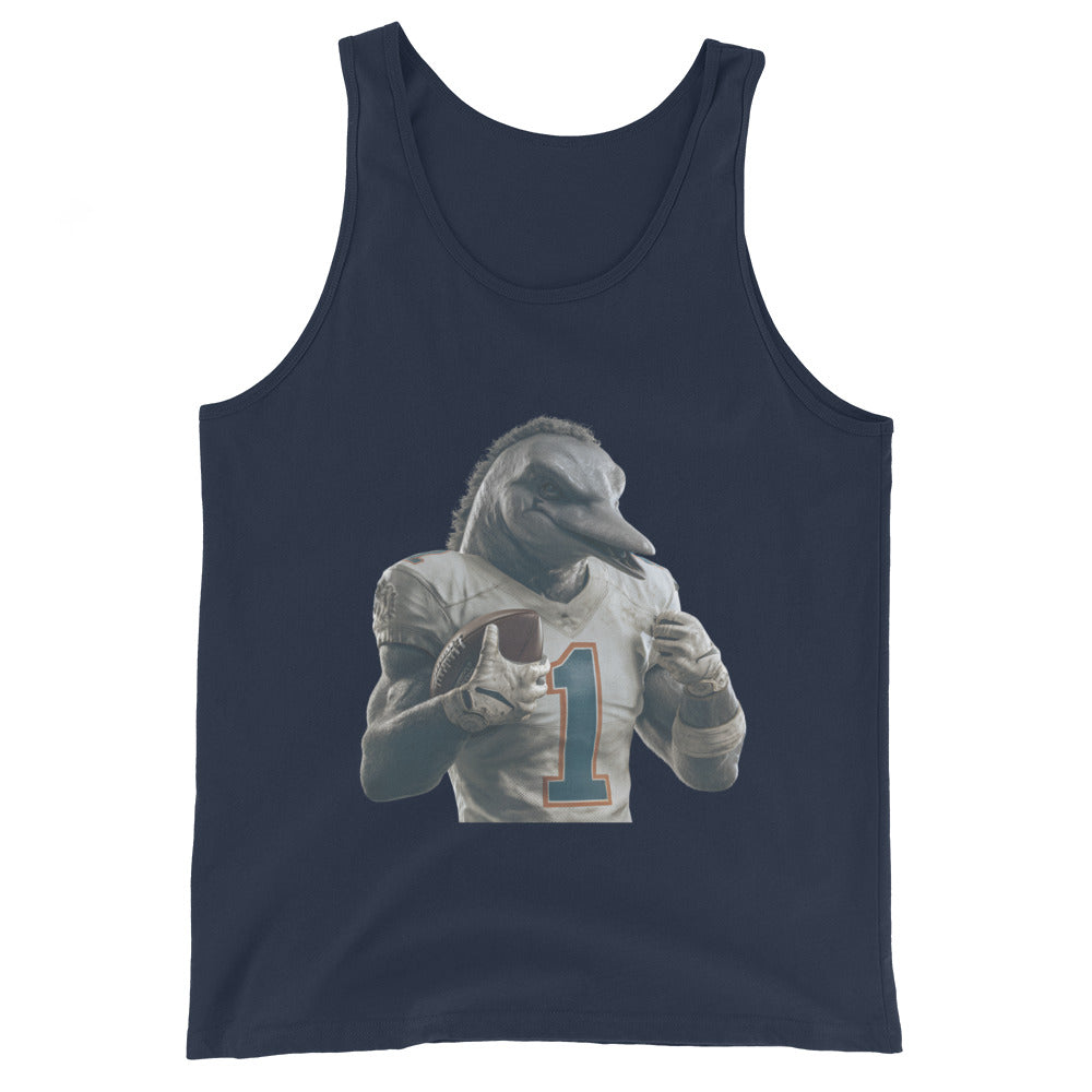 Dolphin 8 M Men's Tank Top Navy