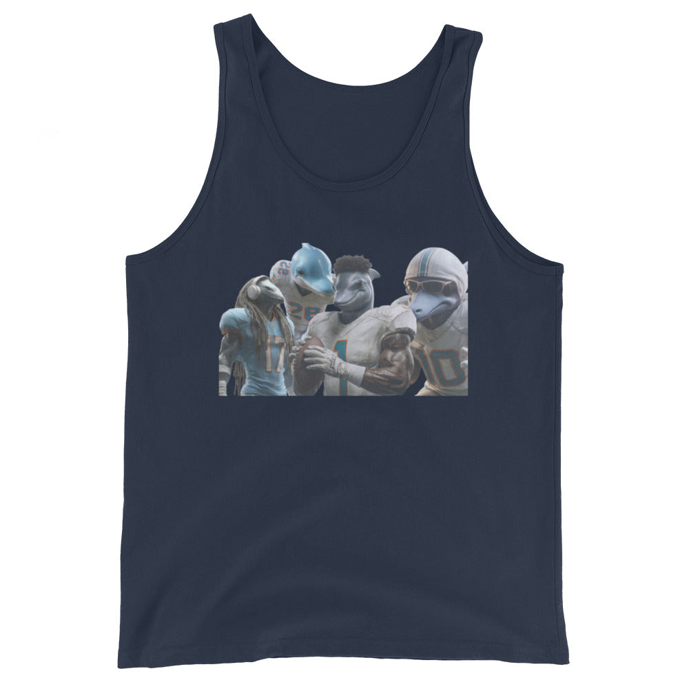 Dolphin 12 M Men's Tank Top Navy
