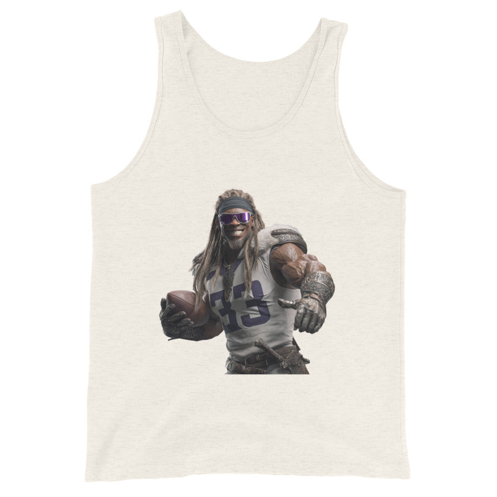 Viking 8 M Men's Tank Top Oatmeal Triblend