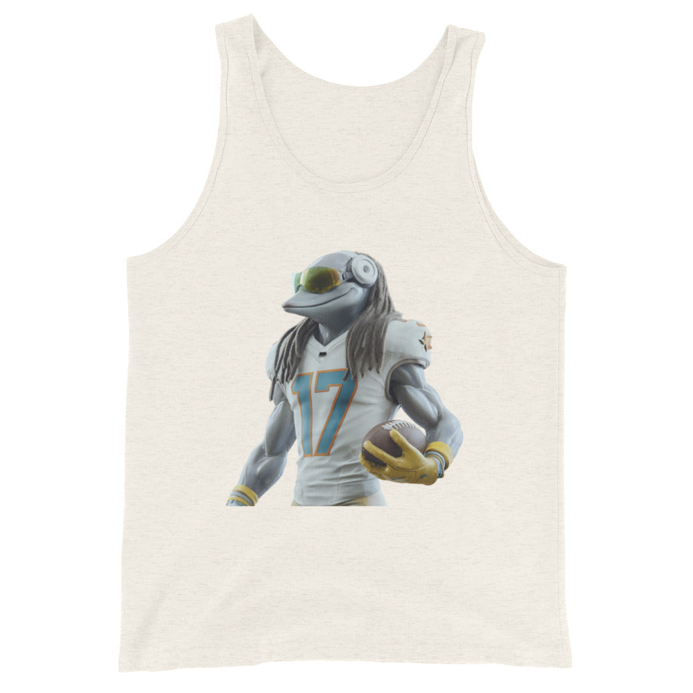 Dolphin 5 M Men's Tank Top Oatmeal Triblend