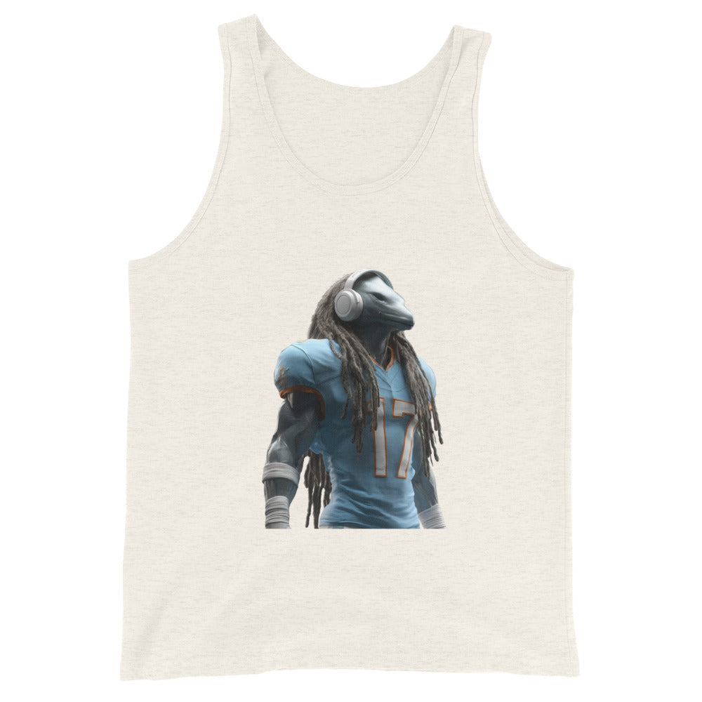 Dolphin 6 M Men's Tank Top Oatmeal Triblend