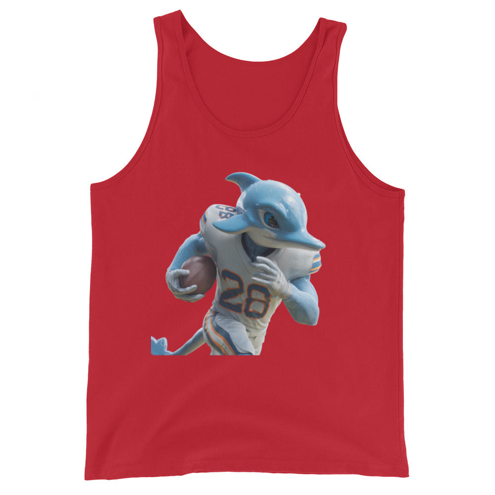 Dolphin 1 M Men's Tank Top Red