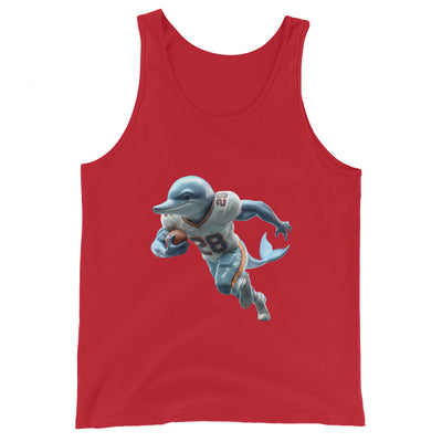 Dolphin 2 M Men's Tank Top Red