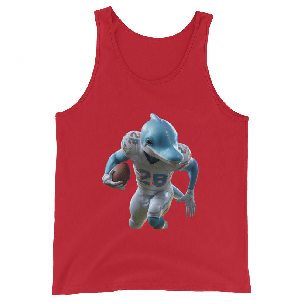 Dolphin 3 M Men's Tank Top Red