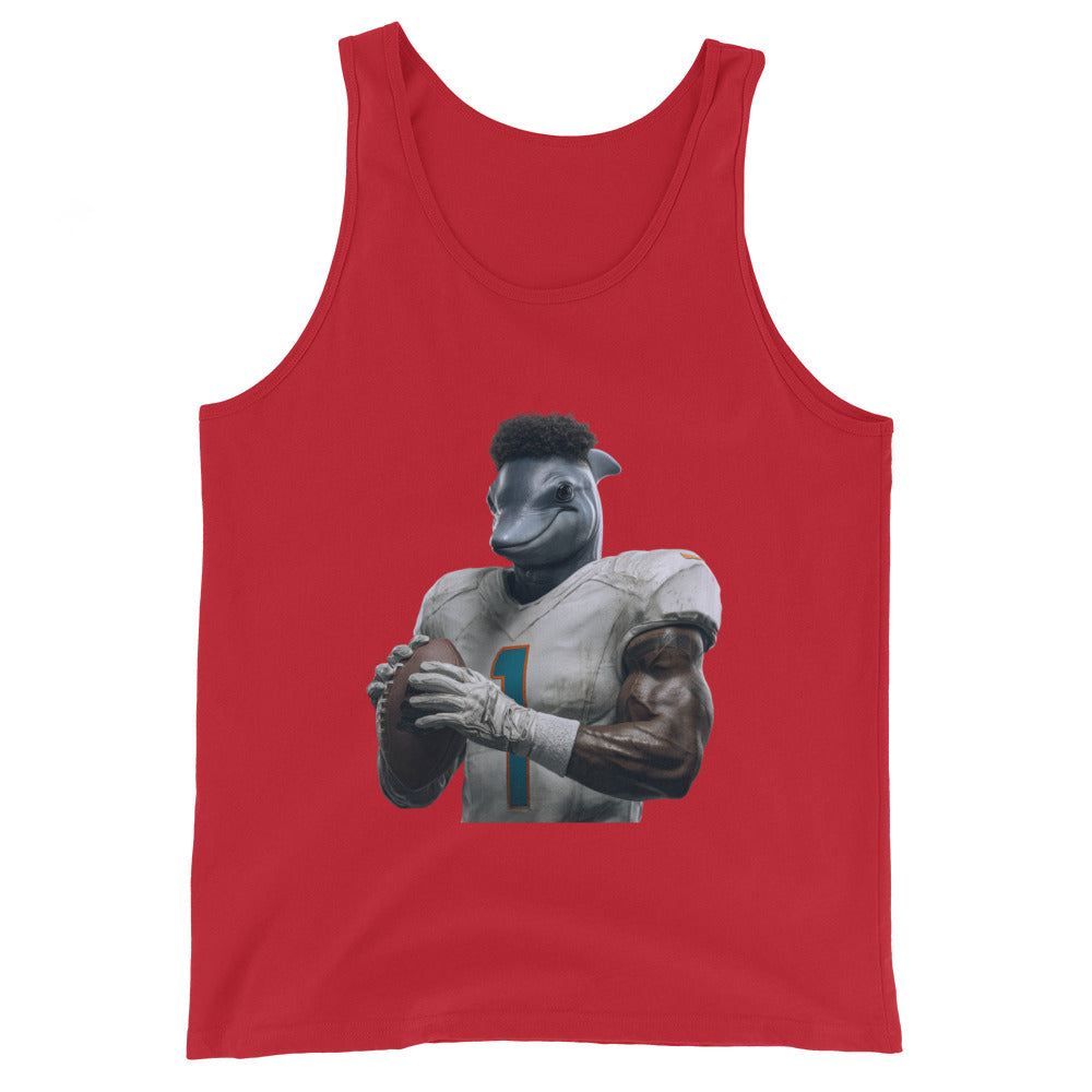 Dolphin 7 M Men's Tank Top Red