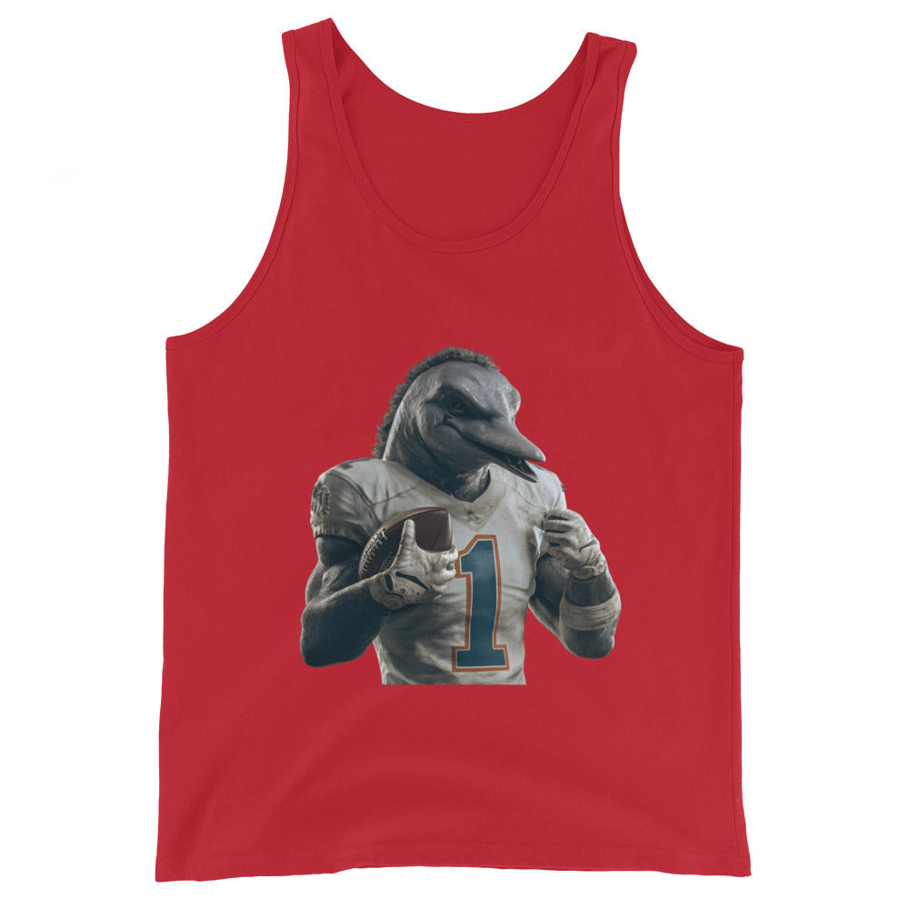 Dolphin 8 M Men's Tank Top Red