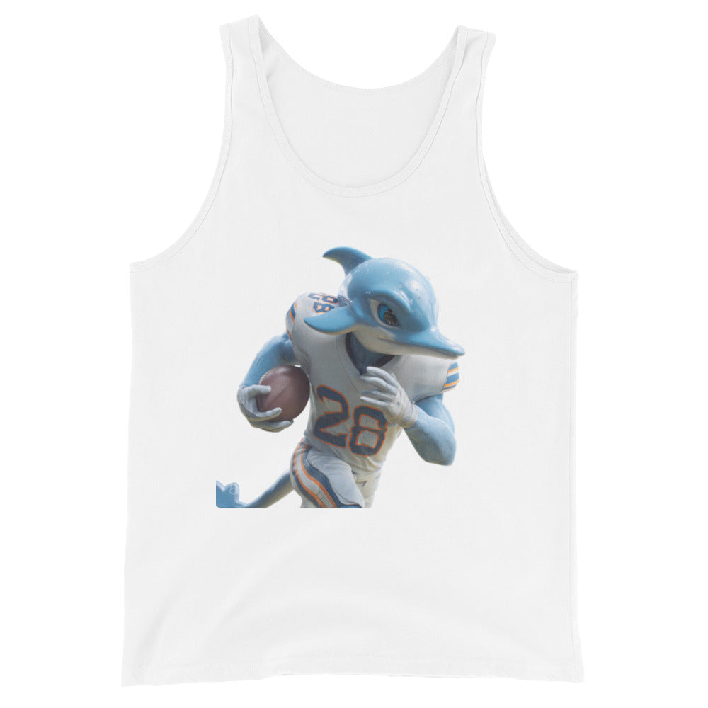 Dolphin 1 M Men's Tank Top White