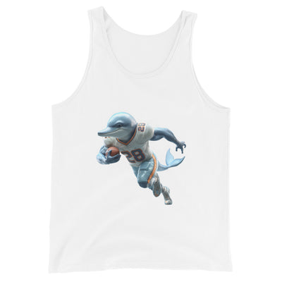 Dolphin 2 M Men's Tank Top White
