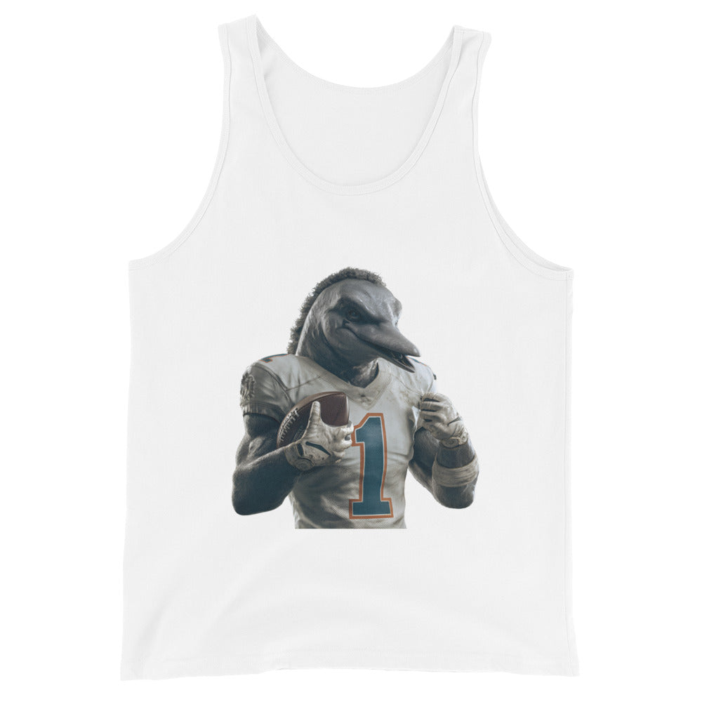 Dolphin 8 M Men's Tank Top White