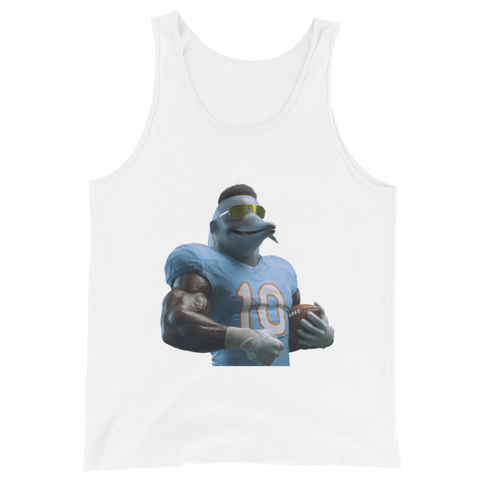 Dolphin 9 M Men's Tank Top White