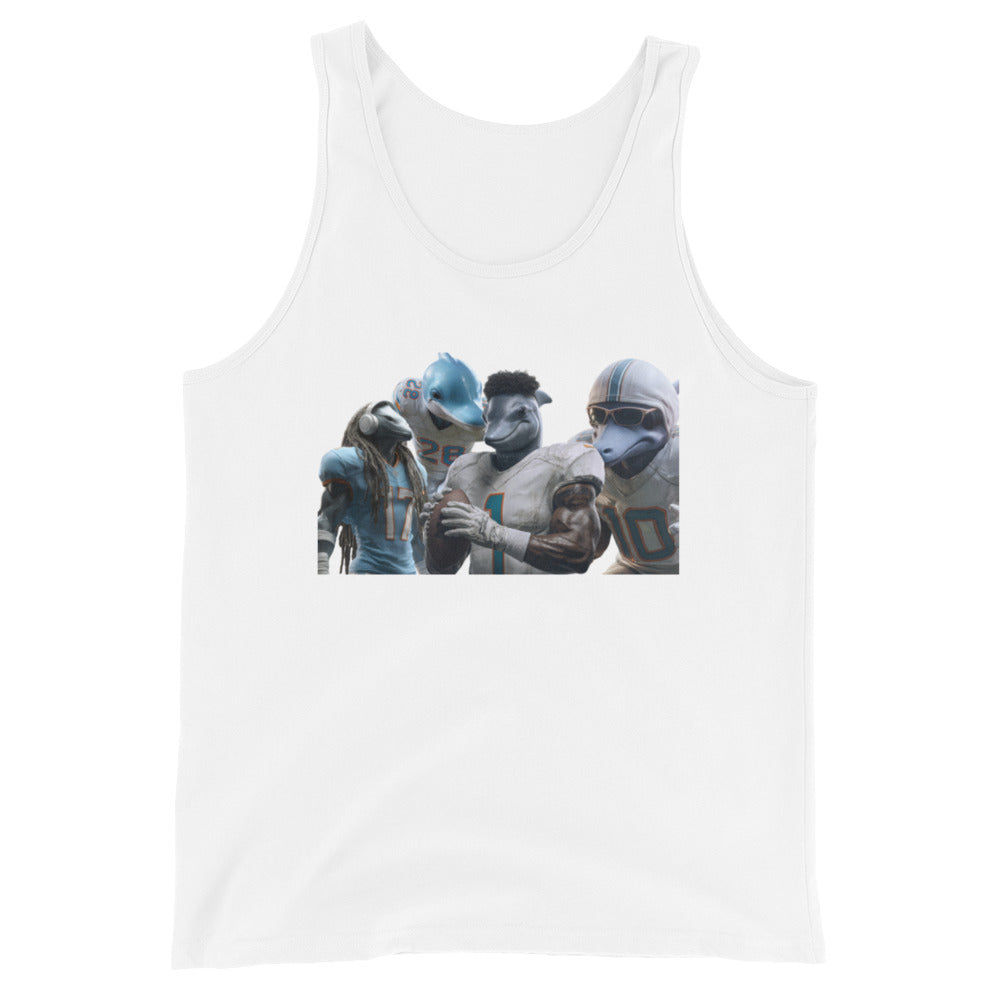 Dolphin 12 M Men's Tank Top White