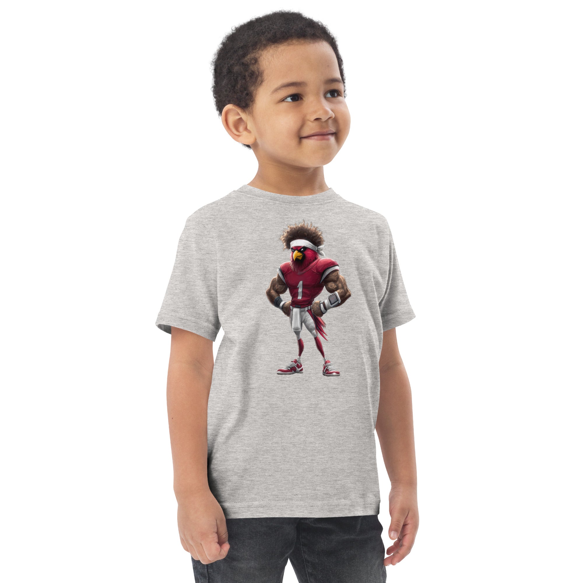 Cardinal 1 Kids Toddler jersey t-shirt