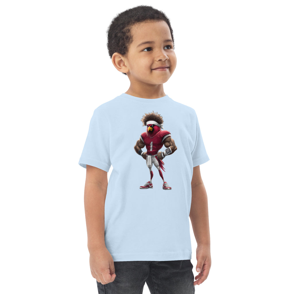 Cardinal 1 Kids Toddler jersey t-shirt