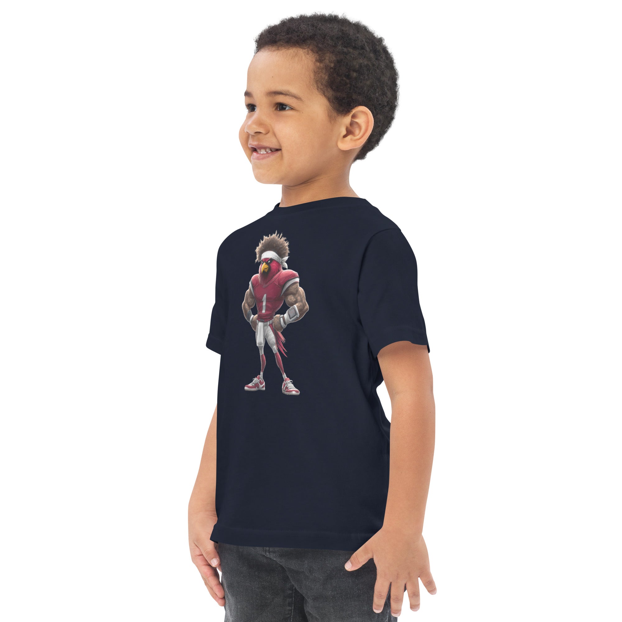 Cardinal 1 Kids Toddler jersey t-shirt