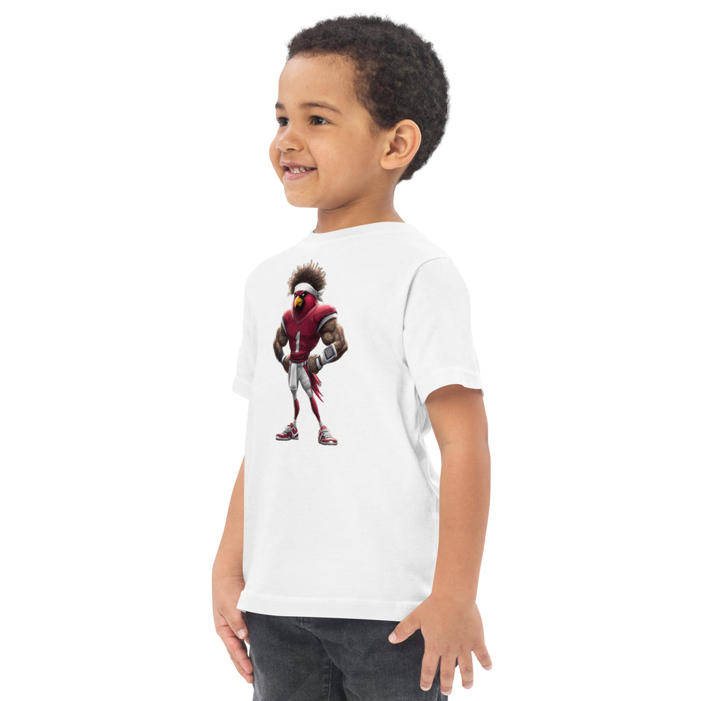 Cardinal 1 Kids Toddler jersey t-shirt