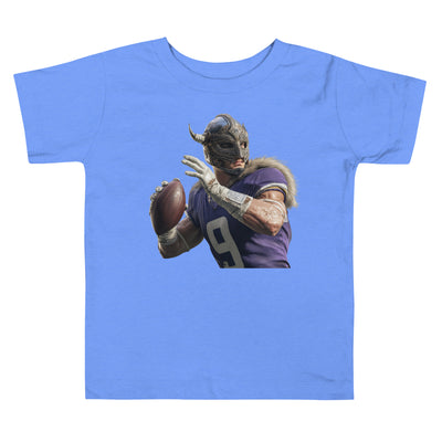 Viking 1 M Toddler Short Sleeve Tee Heather Columbia Blue