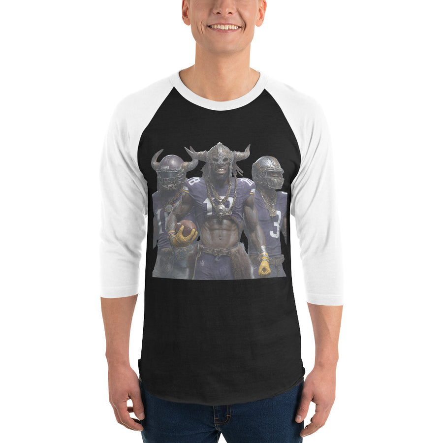 Viking % m 3/4 sleeve raglan shirt