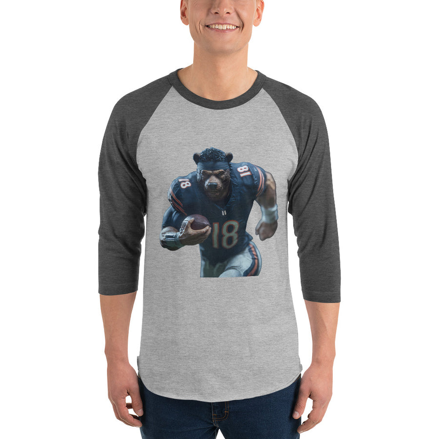 Bears M 4 3/4 sleeve raglan shirt