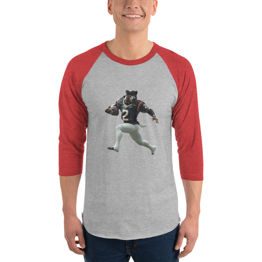Bears M 3 3/4 sleeve raglan shirt
