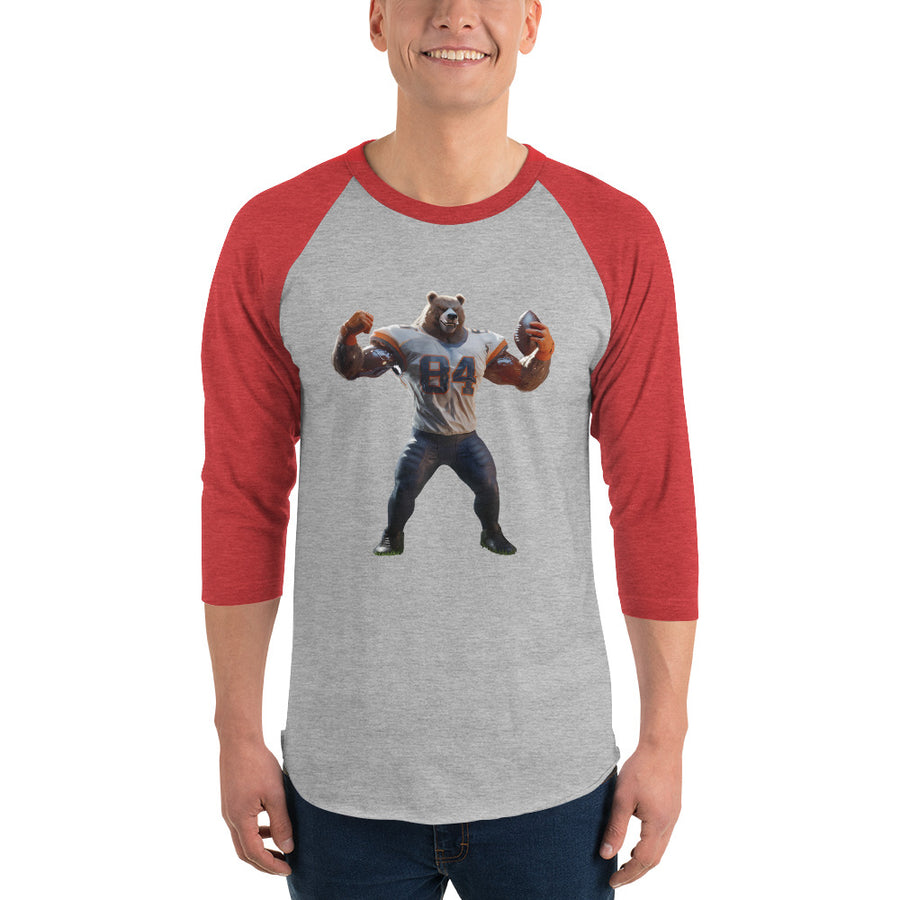Bears M 8 3/4 sleeve raglan shirt