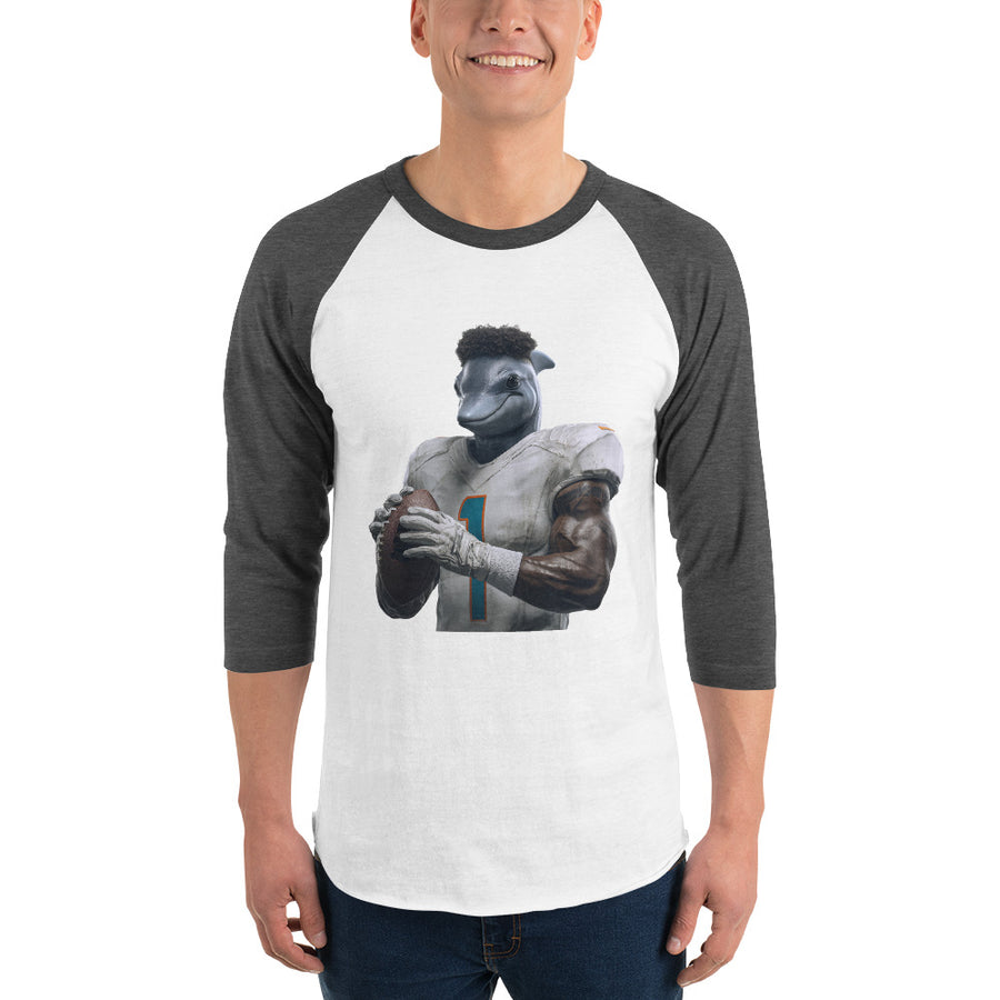 Dolphin 7 m 3/4 sleeve raglan shirt