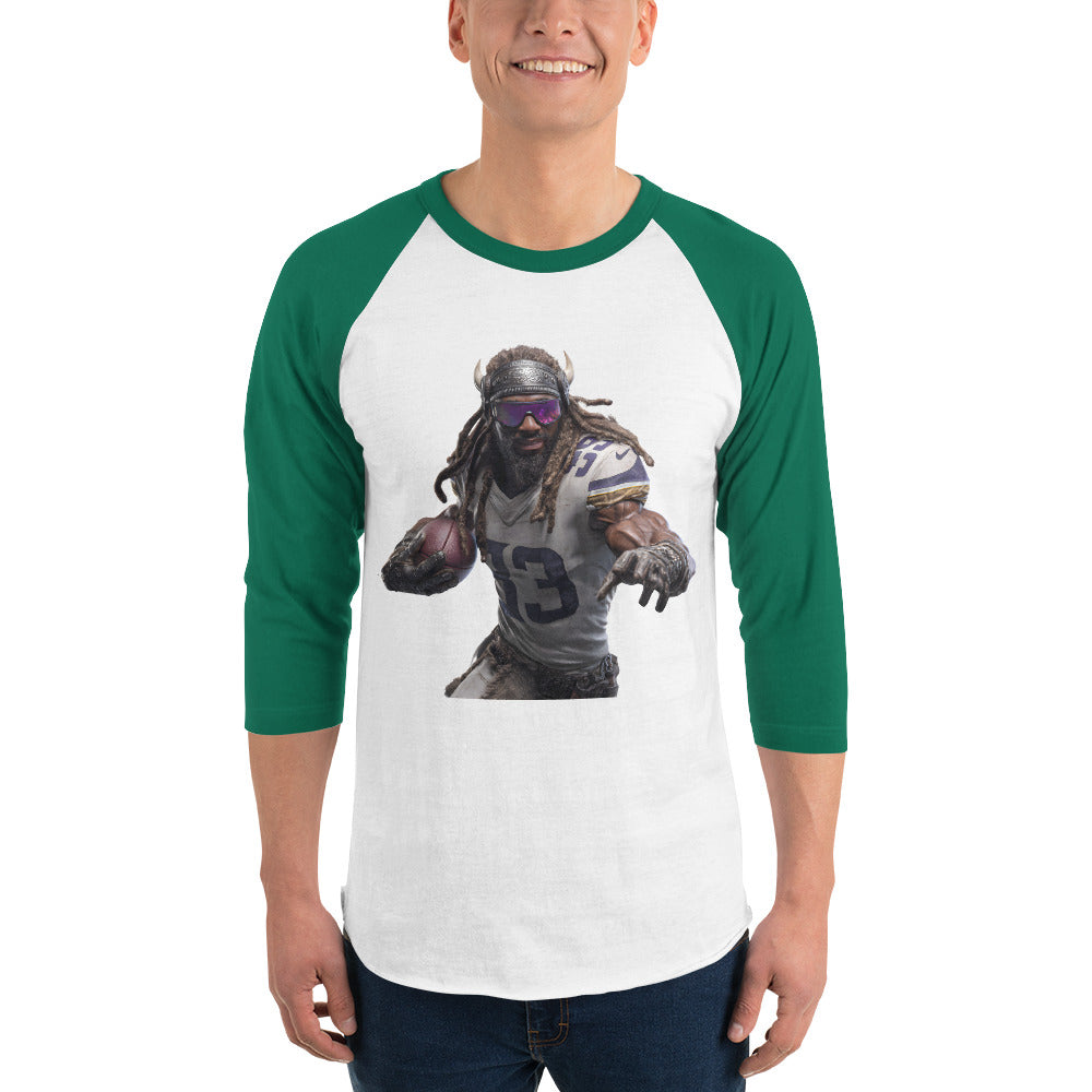 Viking 3 M 3/4 sleeve raglan shirt White Kelly