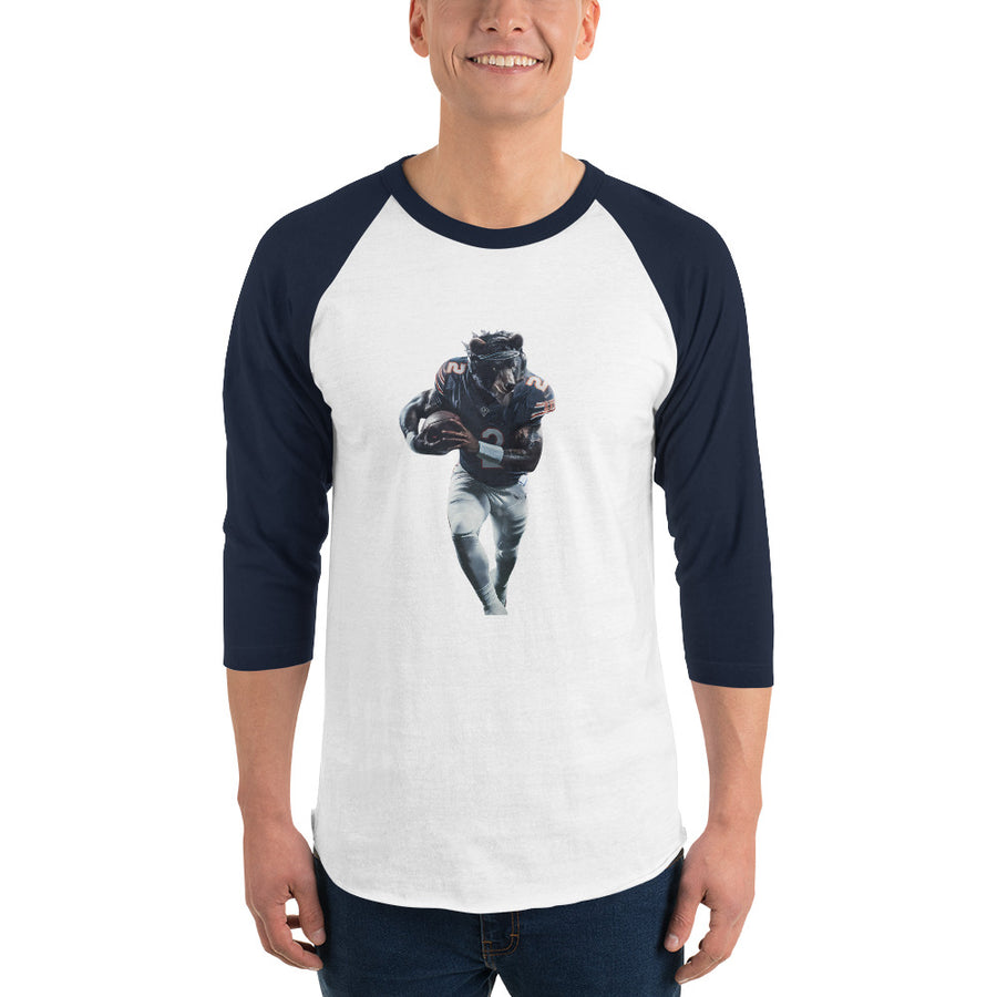 Bears M 6 3/4 sleeve raglan shirt