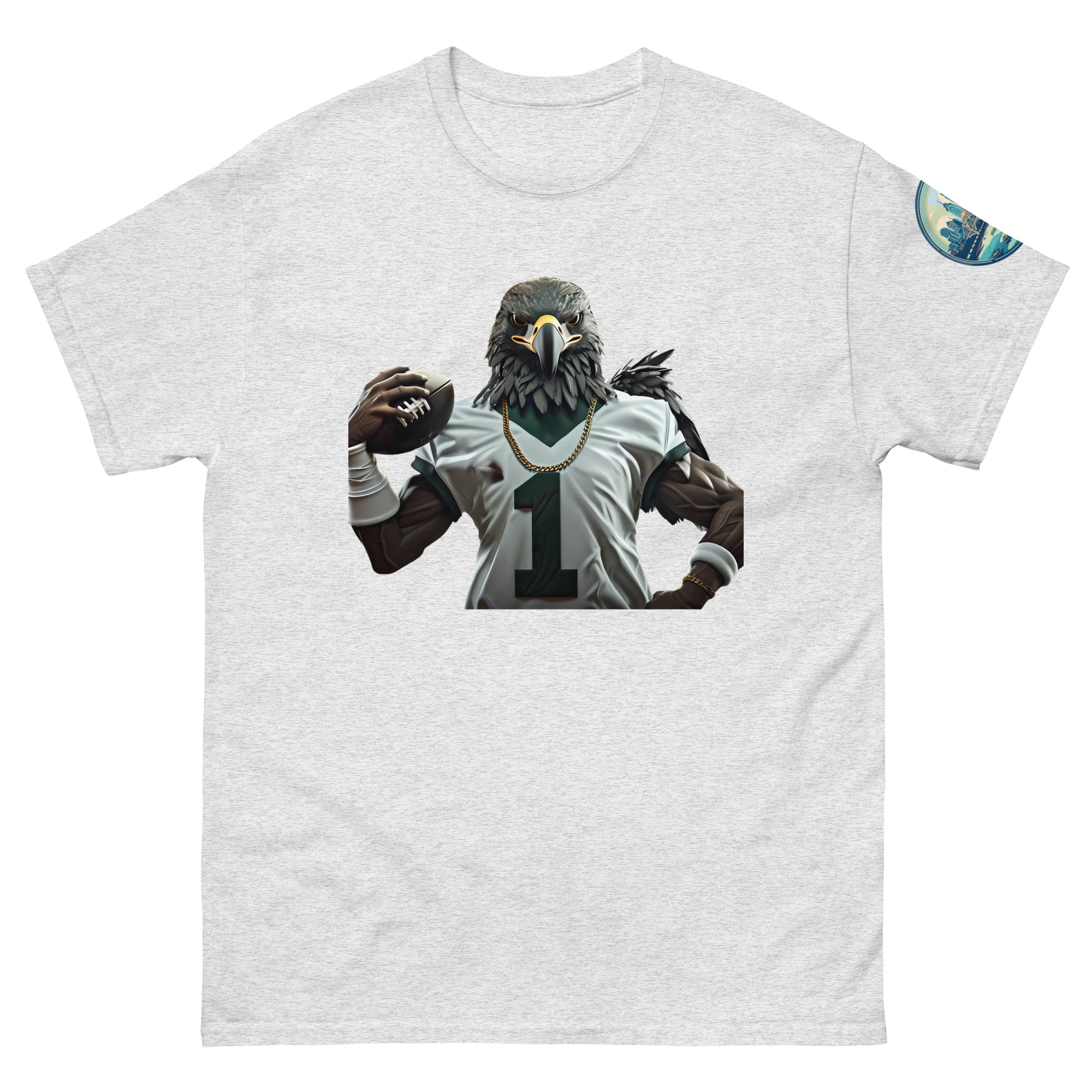 Eagle 10 m Unisex classic tee Ash