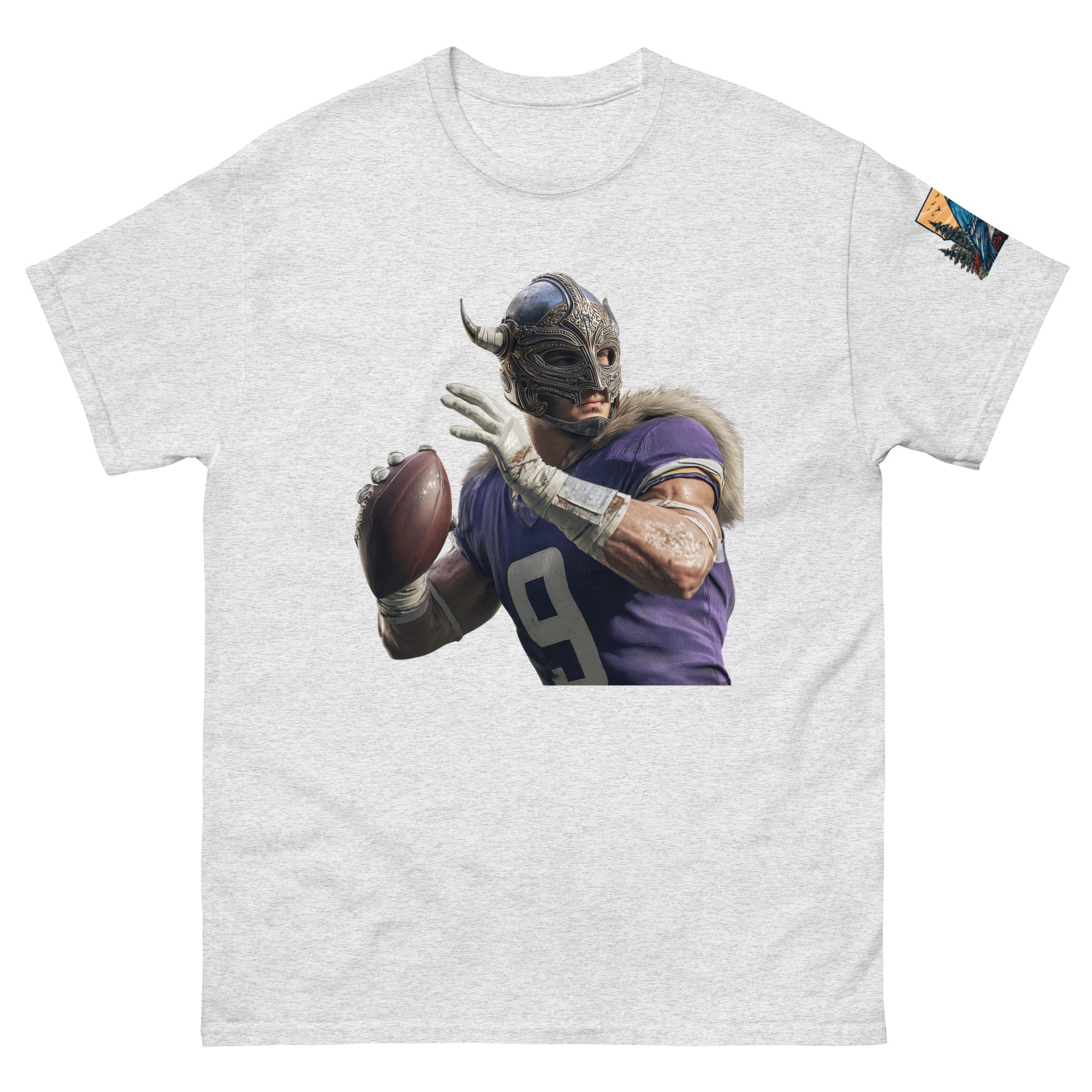 Viking 1 M Unisex classic tee Ash