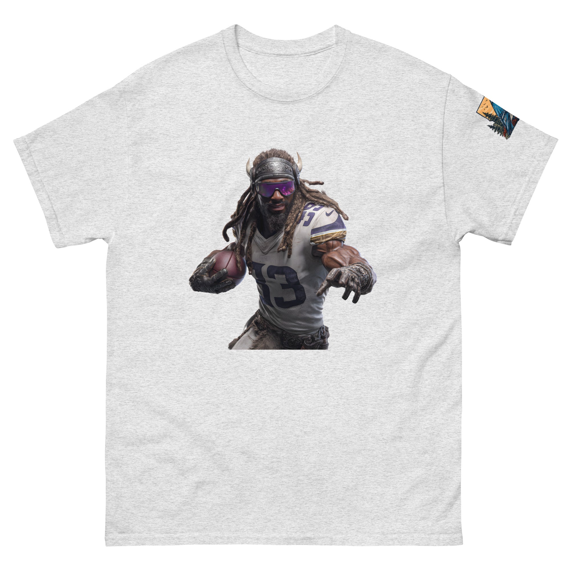 Viking 3 M Unisex classic tee Ash