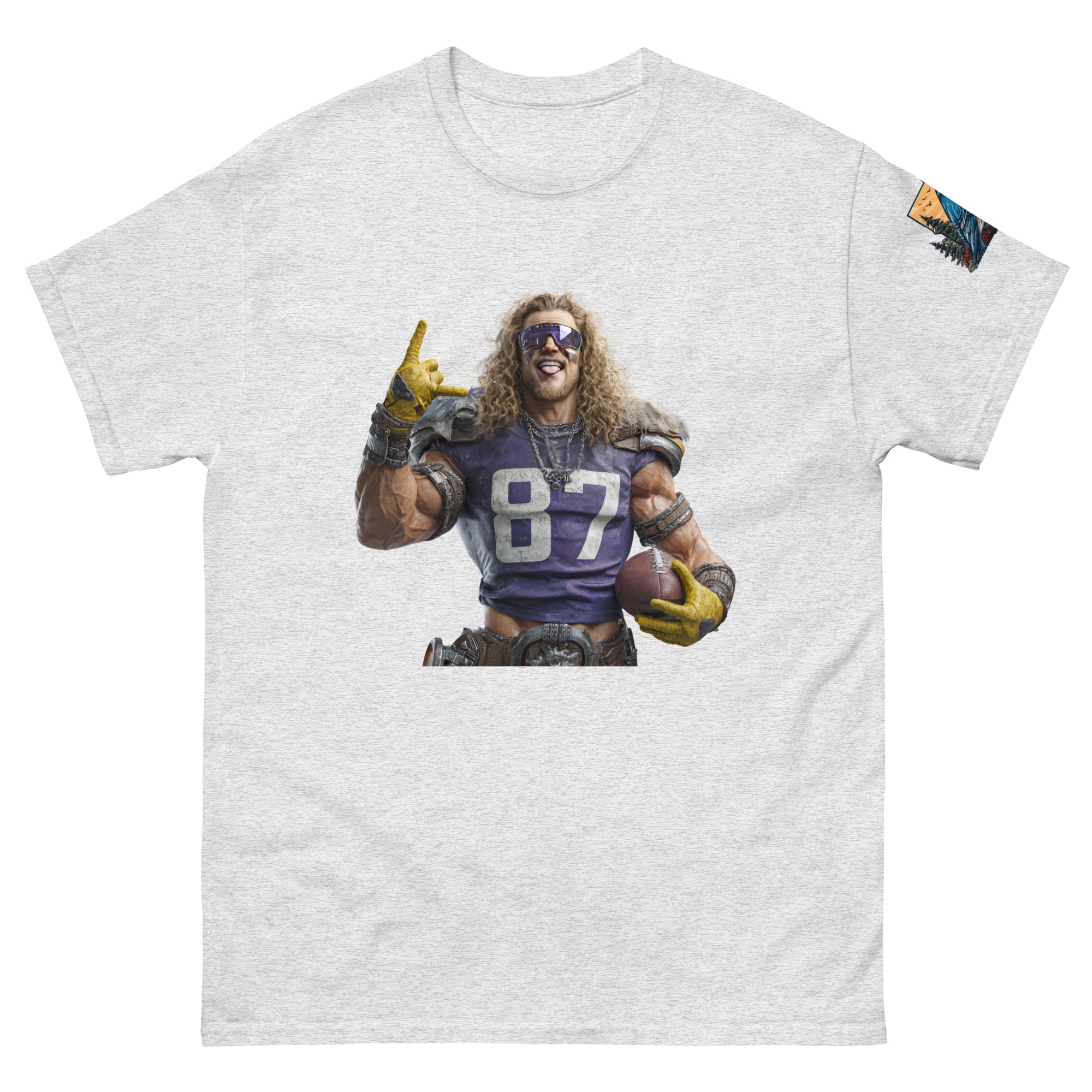 Viking 6 M Unisex classic tee Ash