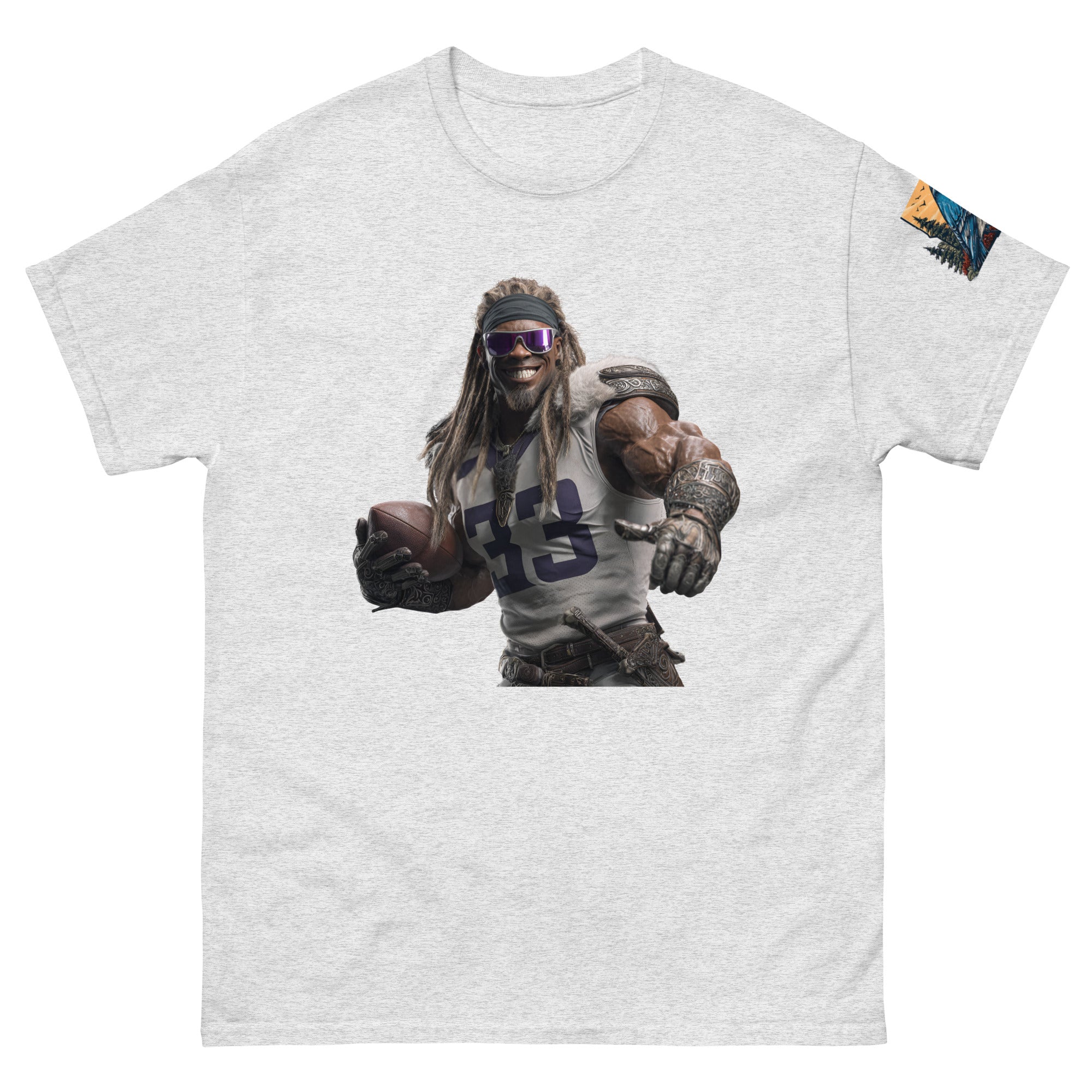 Viking 8 M Unisex classic tee Ash