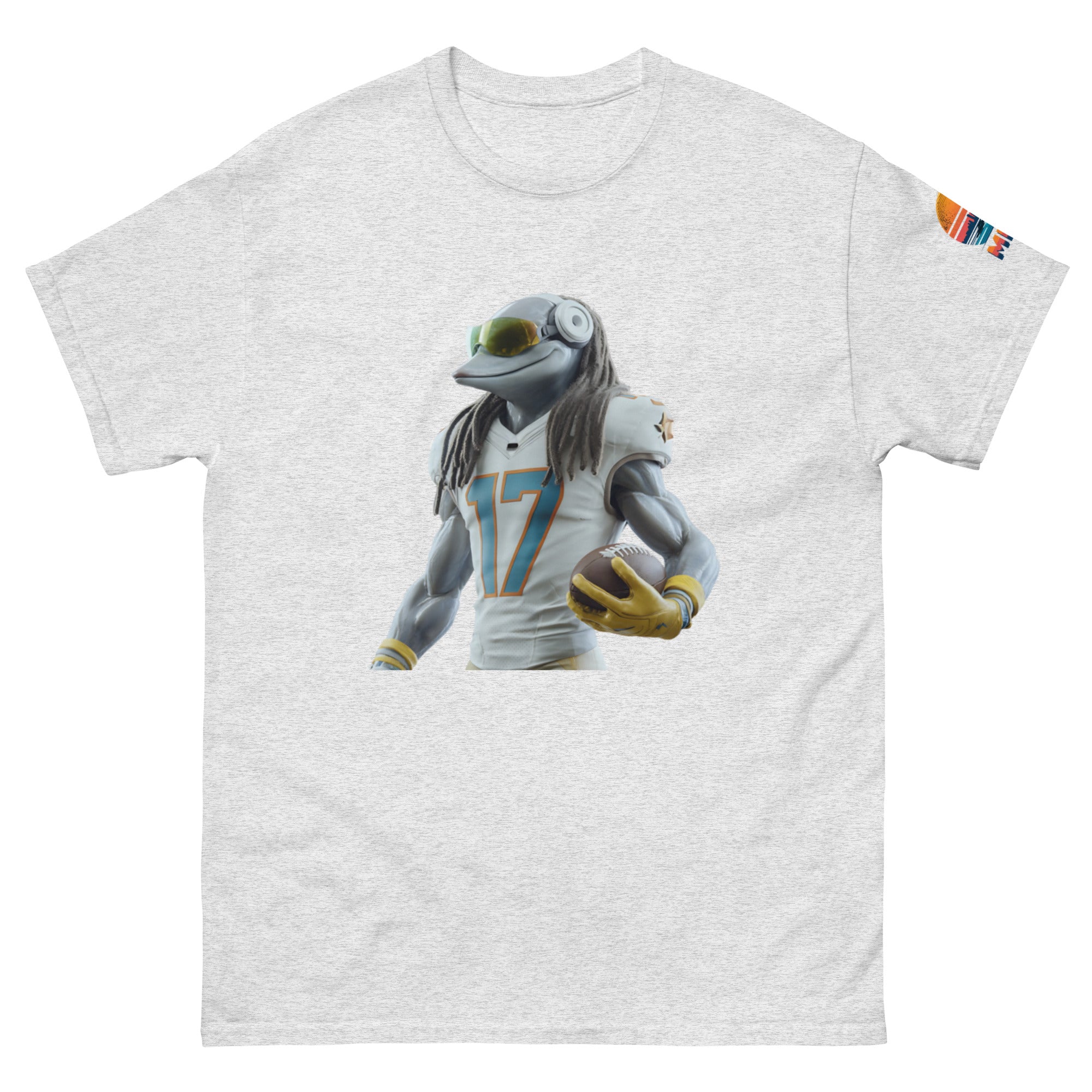 Dolphin 5 M Unisex classic tee Ash