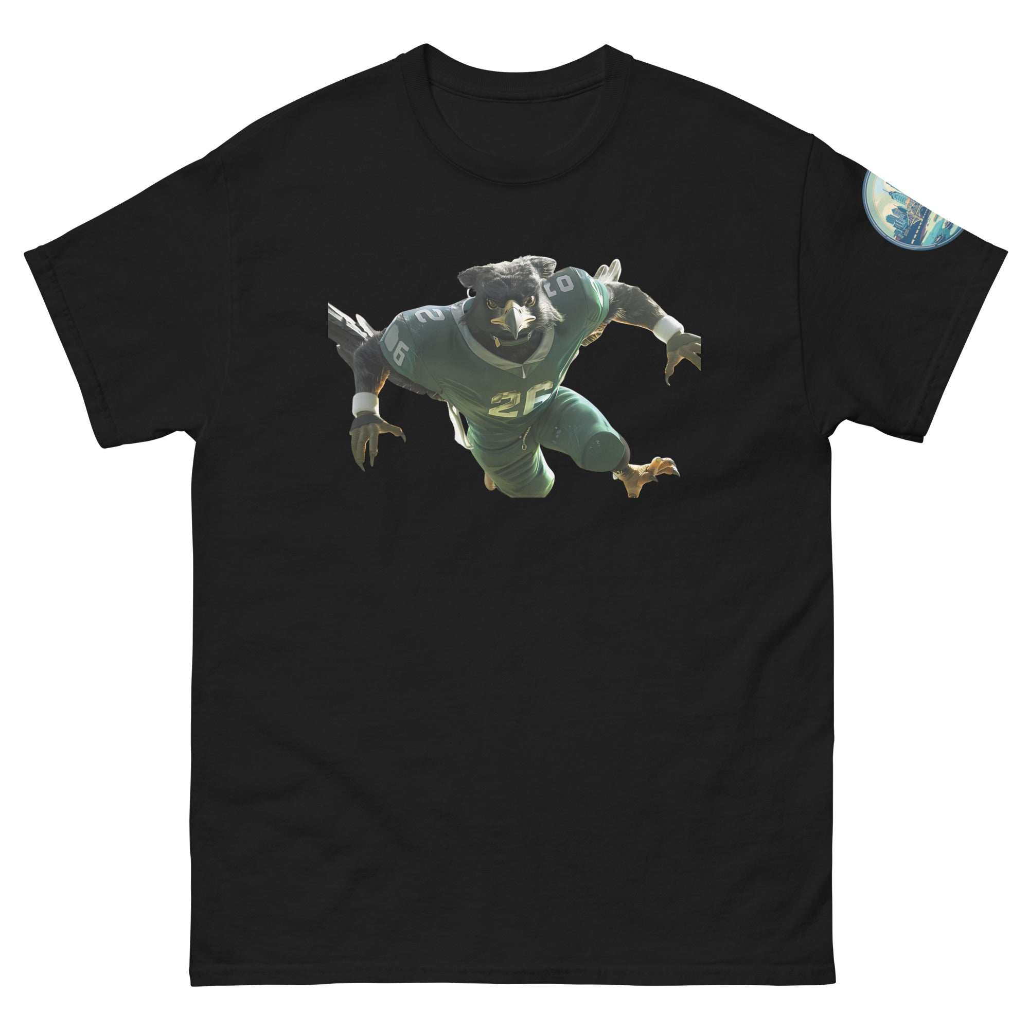 Eagle 3 Men Unisex classic tee Black