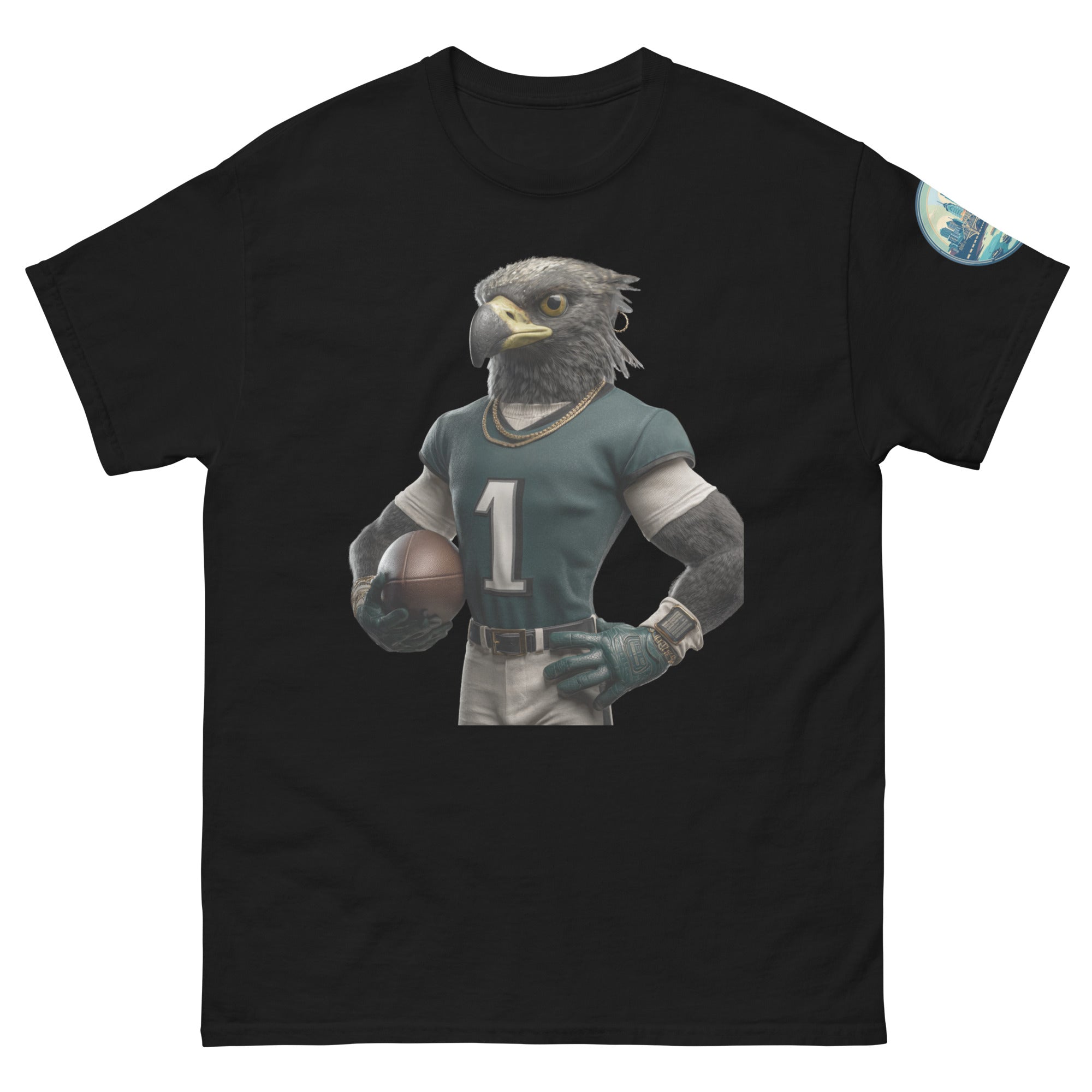 Eagle 4 Men Unisex classic tee Black