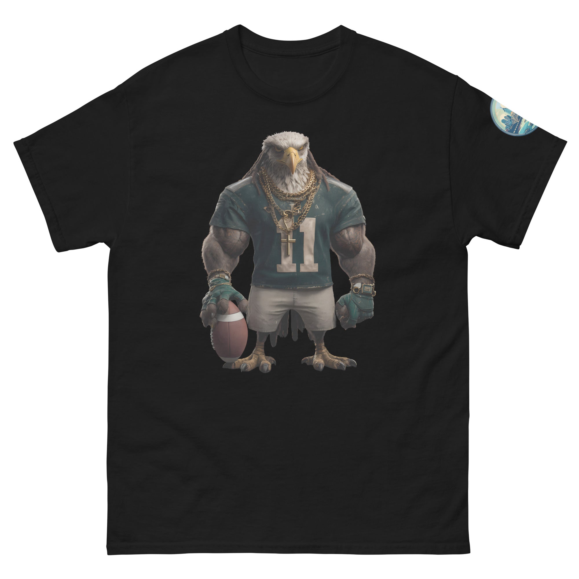 Eagle 8 M Unisex classic tee Black