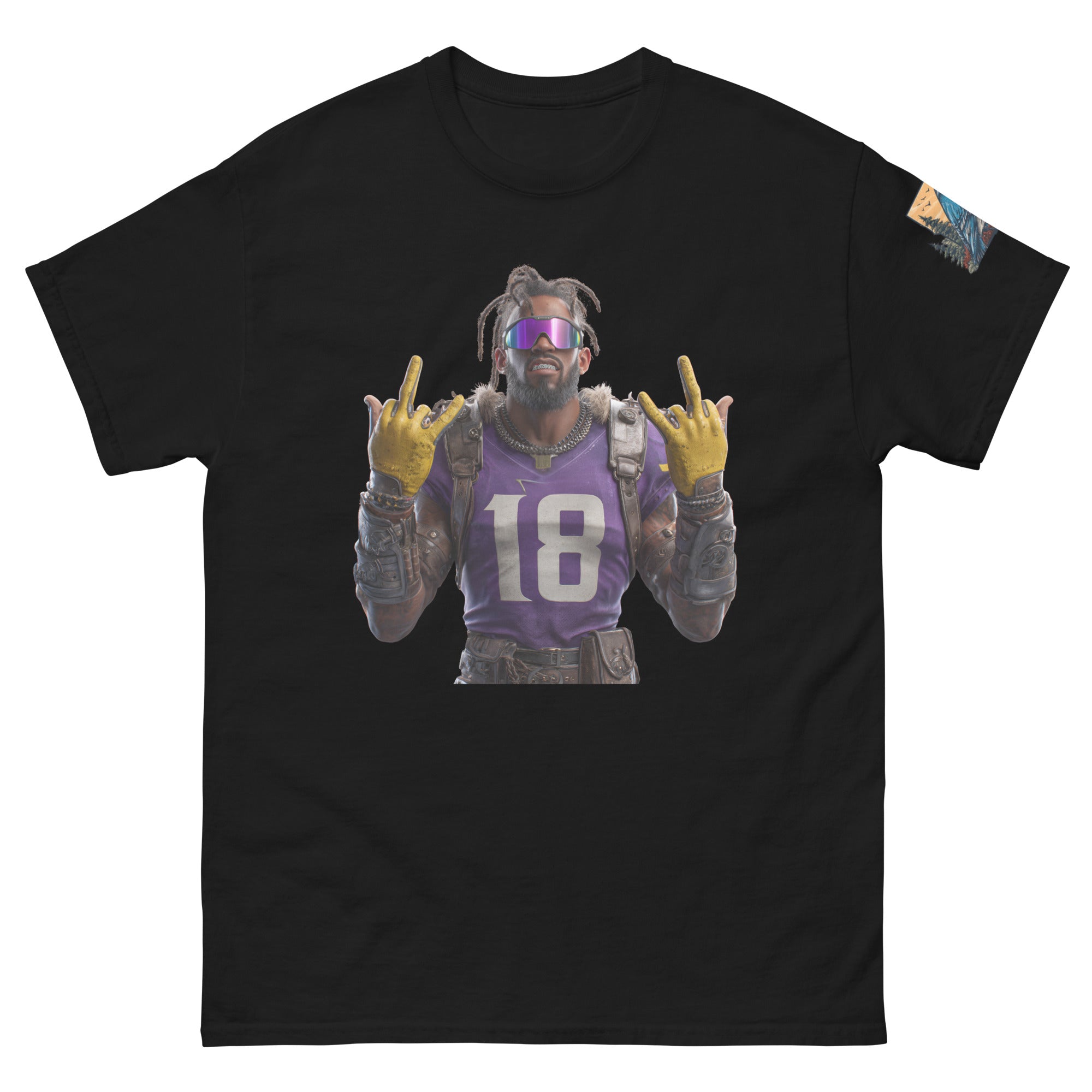 Viking 4 M Unisex classic tee Black