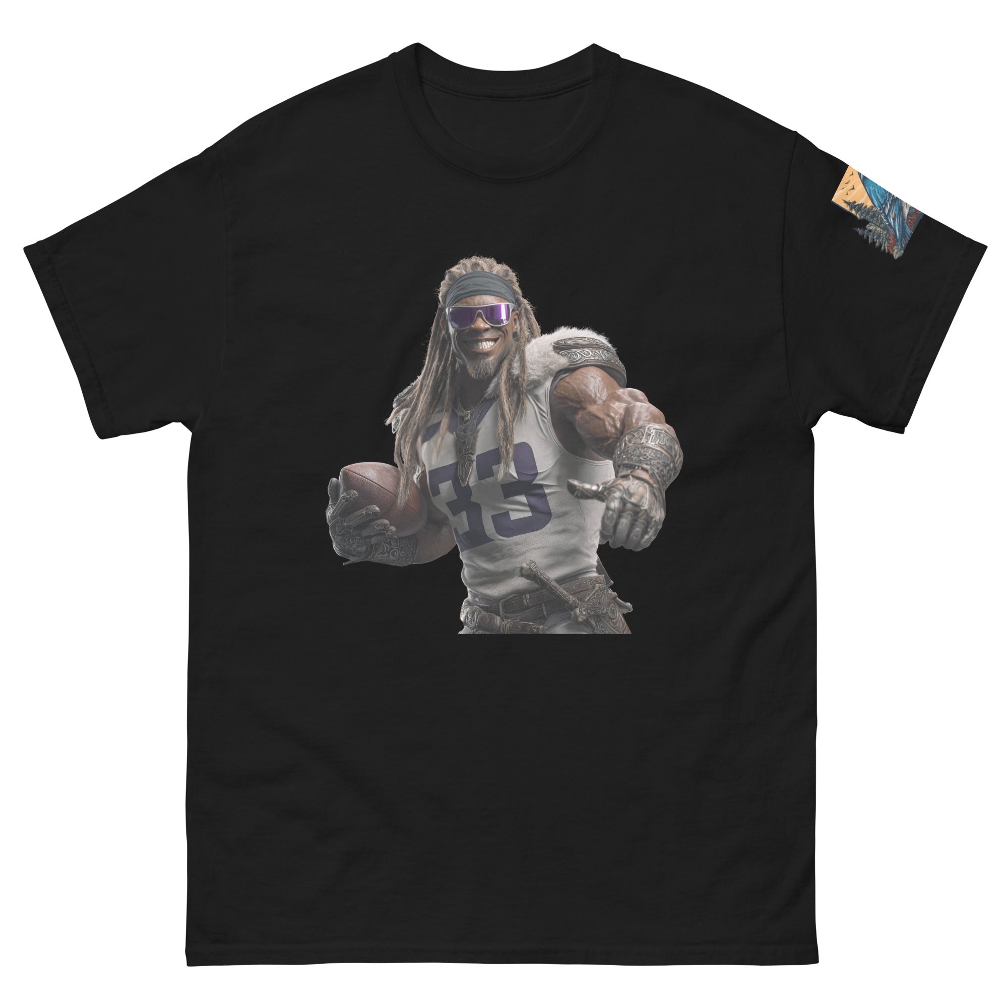 Viking 8 M Unisex classic tee Black