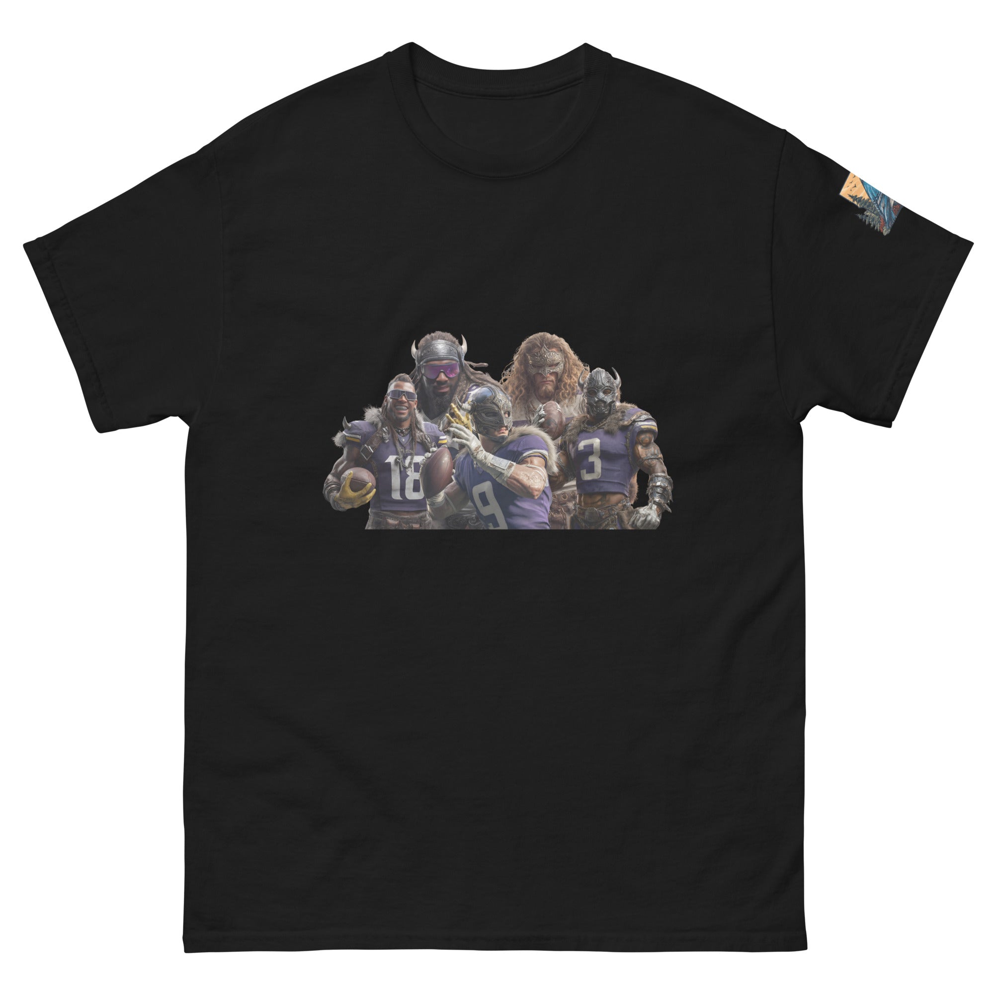 Viking 11 M Unisex classic tee Black